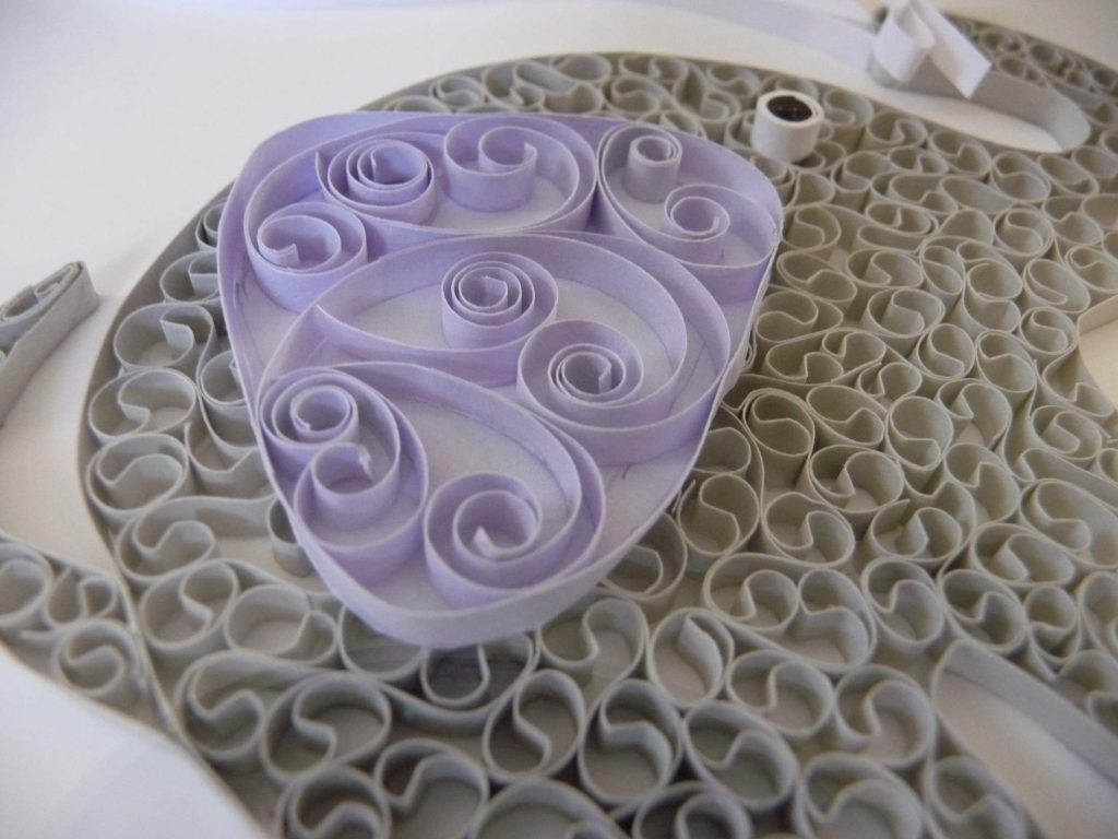 Quilling By Kath Melbourne Quilling Wallart quilled elephant close up