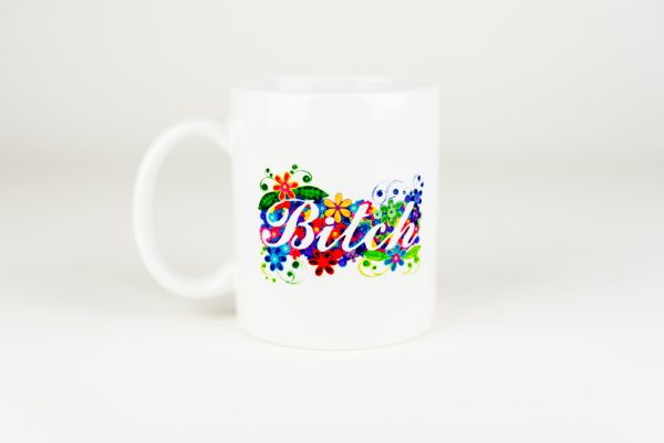 Bitch mug Quilling By Kath