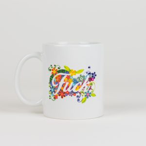 Fuck mug quilling by kath