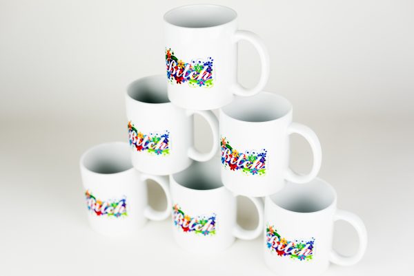 Set of 6 Bitch mugs Quilling By Kath