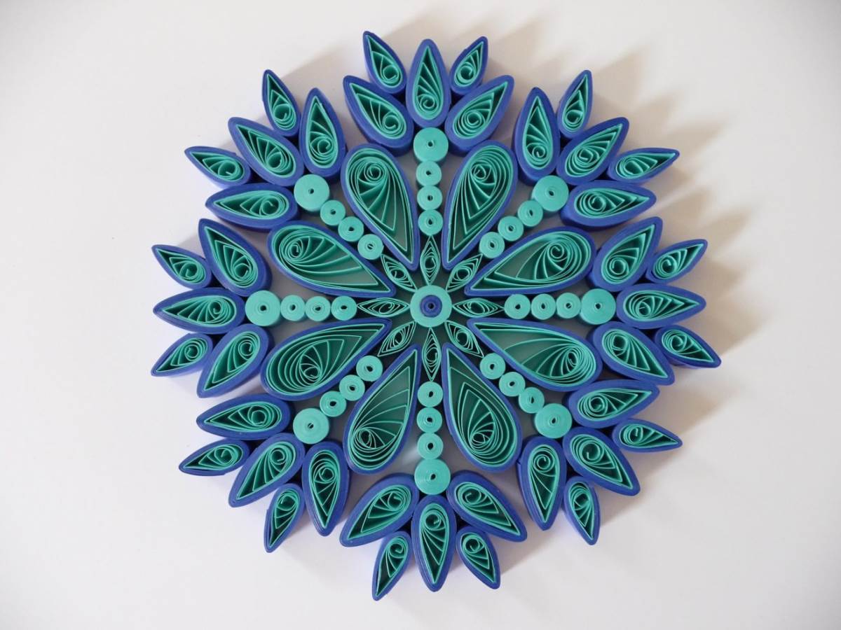 Mandala Wall Art Quilling By Kath