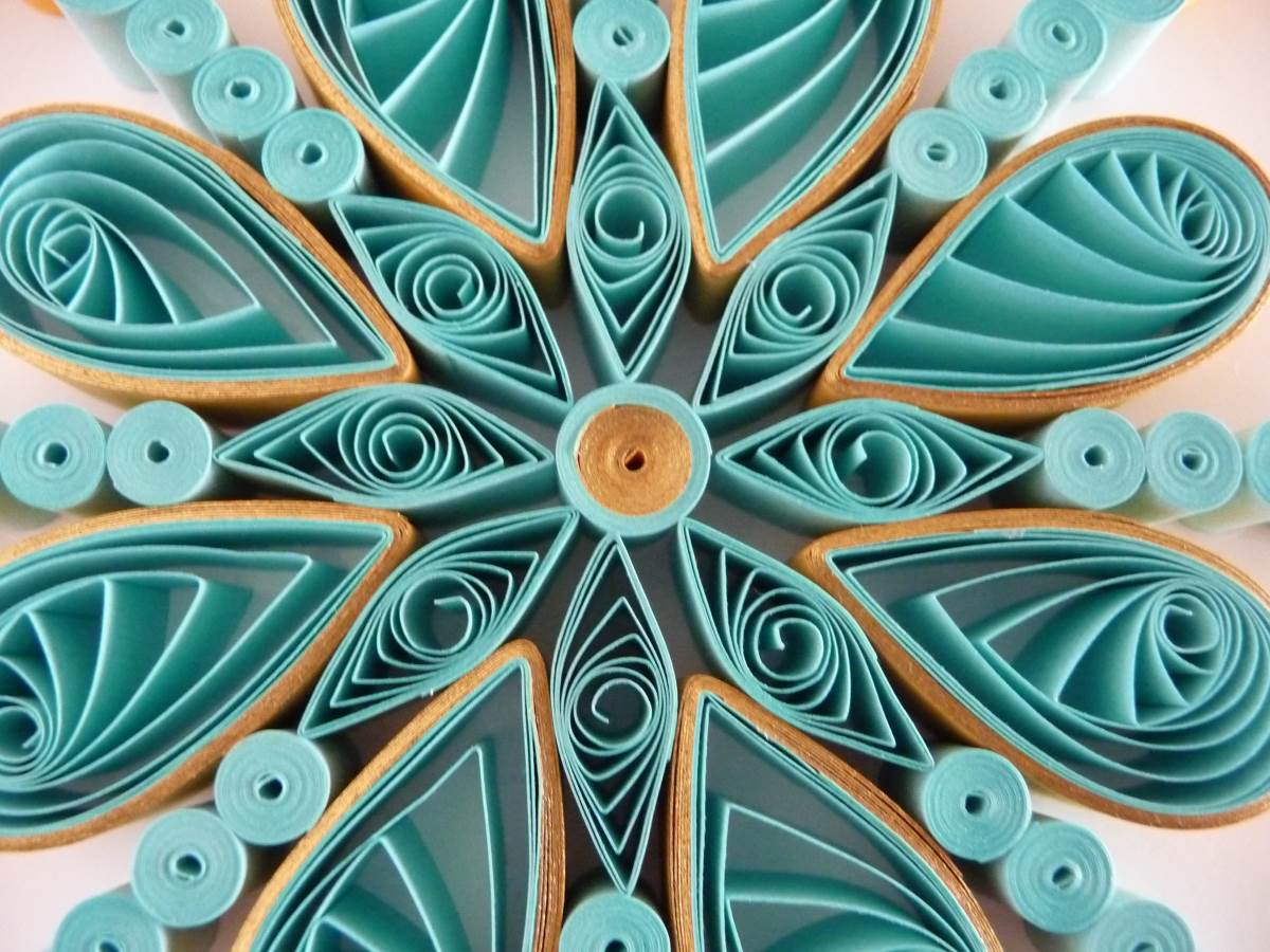 Mandala Wall Art - Quilling By Kath