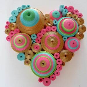 Quilled CandyHeart