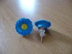 Earrings B Blue Yellow