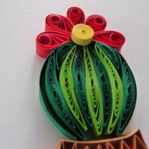 Quilled cactus