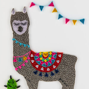 Lovley Llama Quilling By Kath